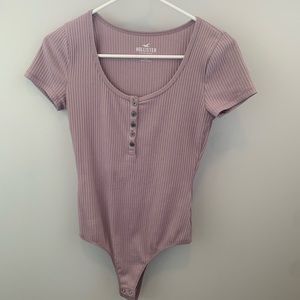 Never worn light purple Hollister body suit size S